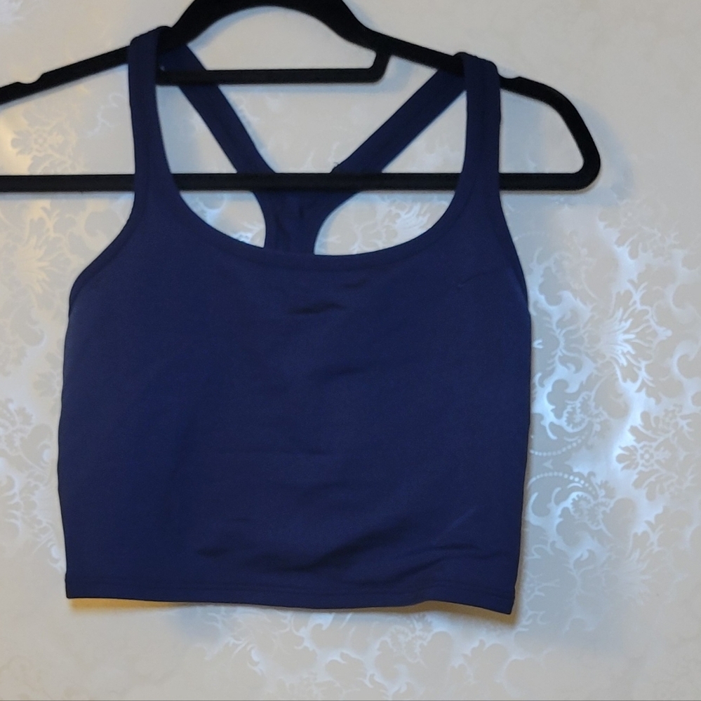 Nike Navy Blue Activewear Top